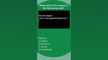 React js MCQ question series part 1 #react  #coding  #reels #shorts