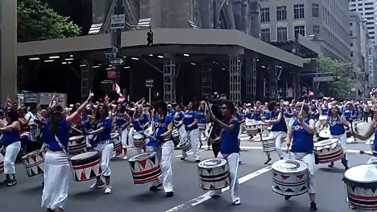 Puerto Rican Day Parade~NYC~2012~Batala Drummers~NYCParadelife - YouTube
