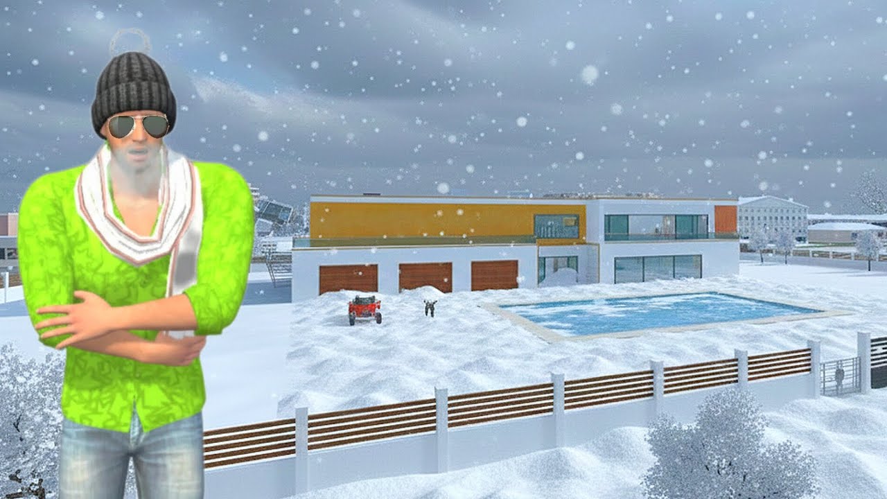 Jack Stuck in Snow Tsunami 🥶😱 In Indian Theft Auto | New Update 🤩