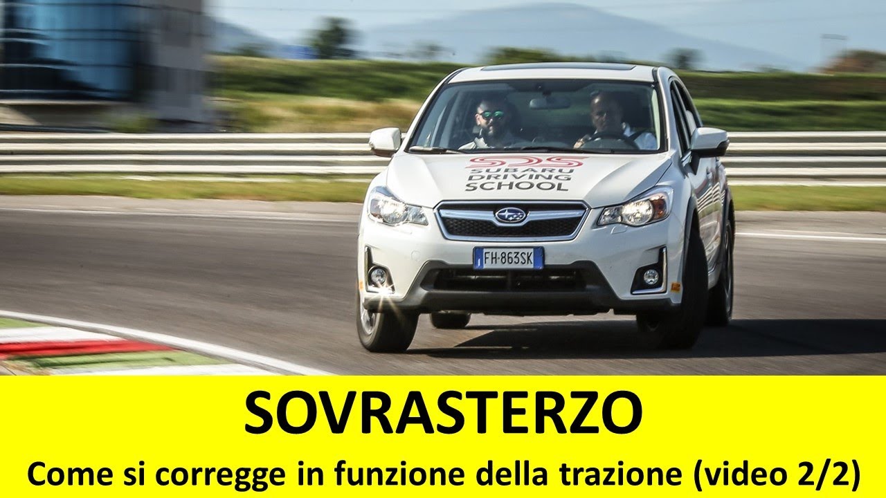 Come correggere il sovrasterzo