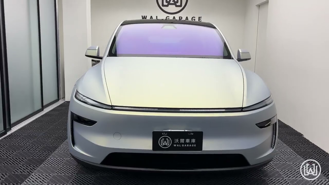 WAL x Tesla new Model Y｜LN PPF 消光藍魅金TPU 