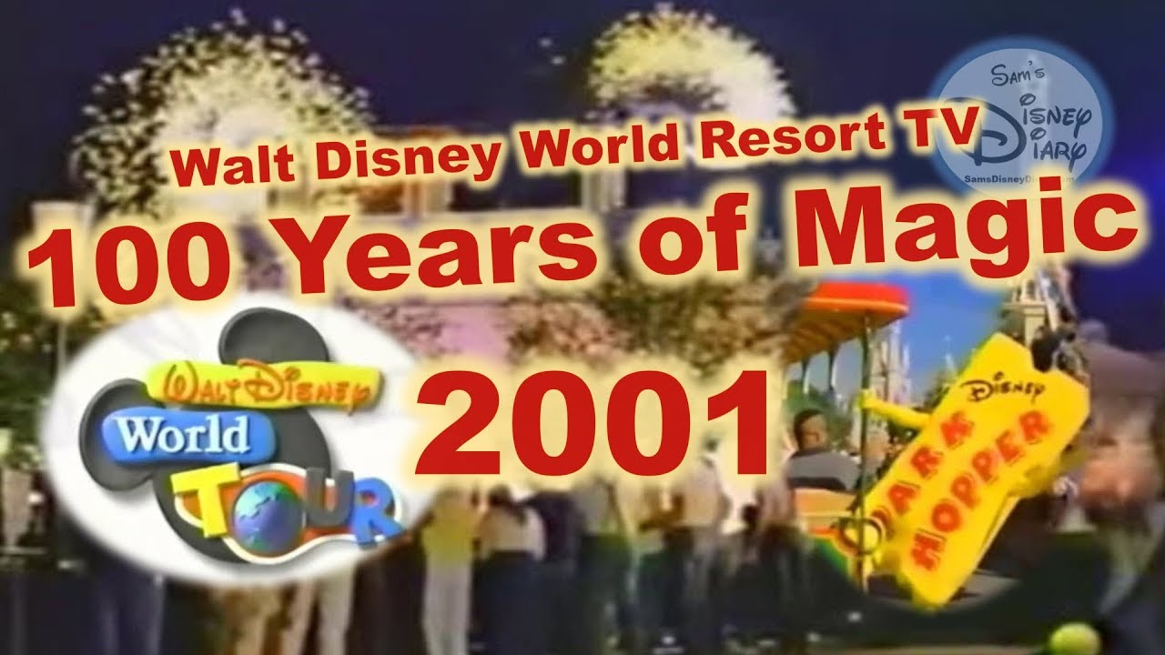 walt disney world tour 2001