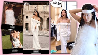 I bought every Wedding Dress AD I saw on Instagram