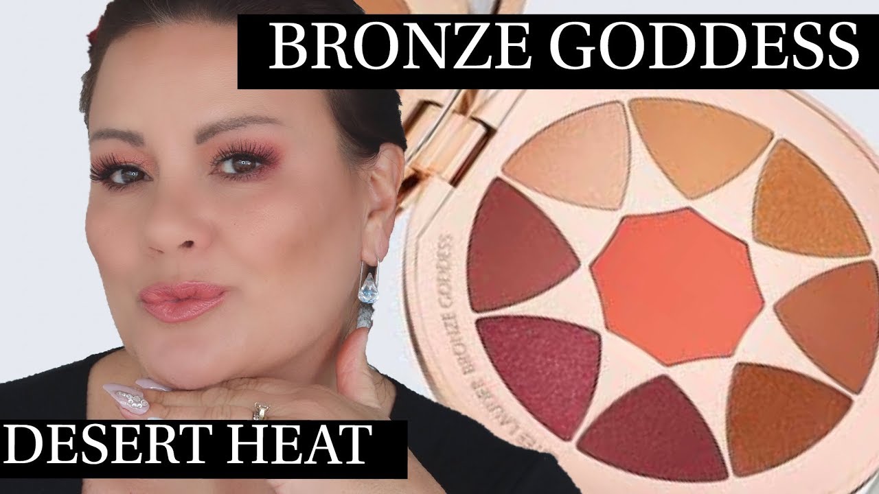 Bronze Goddess Desert Heat Eyeshadow Palette Estee Lauder Mature Hooded Eyes YouTube