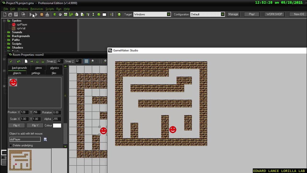 【GAMEMAKER】Pacman - YouTube