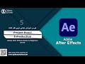 5. Project Panel - دوره ابتدایی ادوبی آفتر افکت (Adobe After Effects)