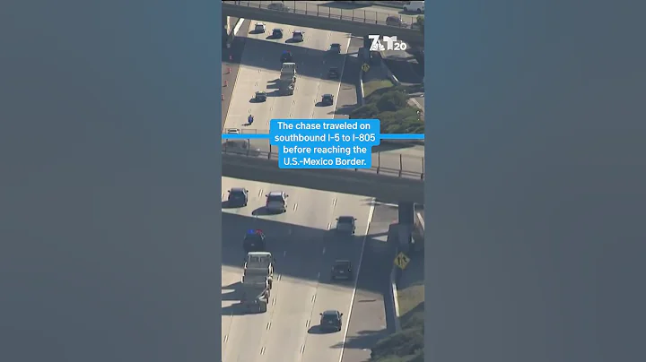 Stolen minivan crosses border into Mexico after chase across SoCal | NBC 7 San Diego