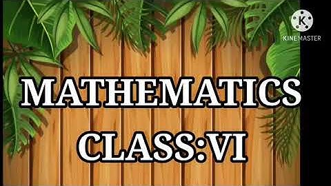 VI MATHS(Information processing)