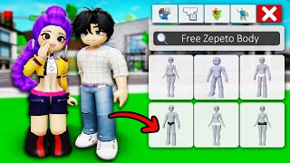 FREE HACK to get ZEPETO BODIES in brookhaven rp!