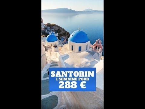 ⭐️ 1 semaine à Santorin (Grèce) pour 288 € tout compris 🎁
