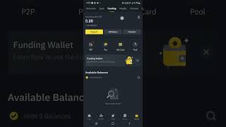 Cara Lihat Dan Copy Wallet Addres Di Binance
