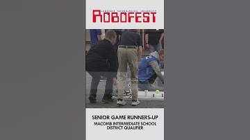 Robofest Senior Game MISD Runners-Up #autonomous #robotics #stem #michigan #highschool #robots