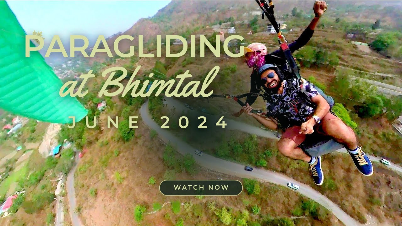 Paragliding in Nainital | Paragliding in Bhimtal (Nainital)