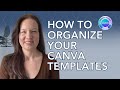 How to Organize Your Canva Templates