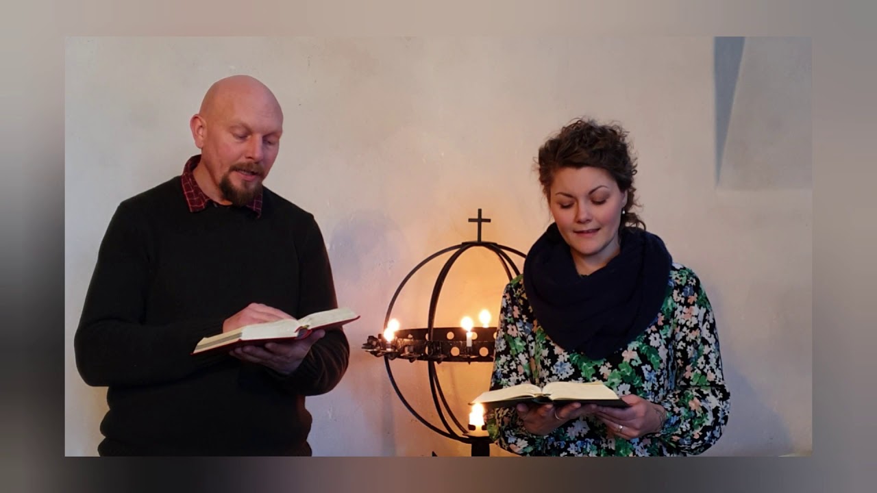 Vi tackar dig o herre krist, SvPs 502, Sara och Magnus Natander