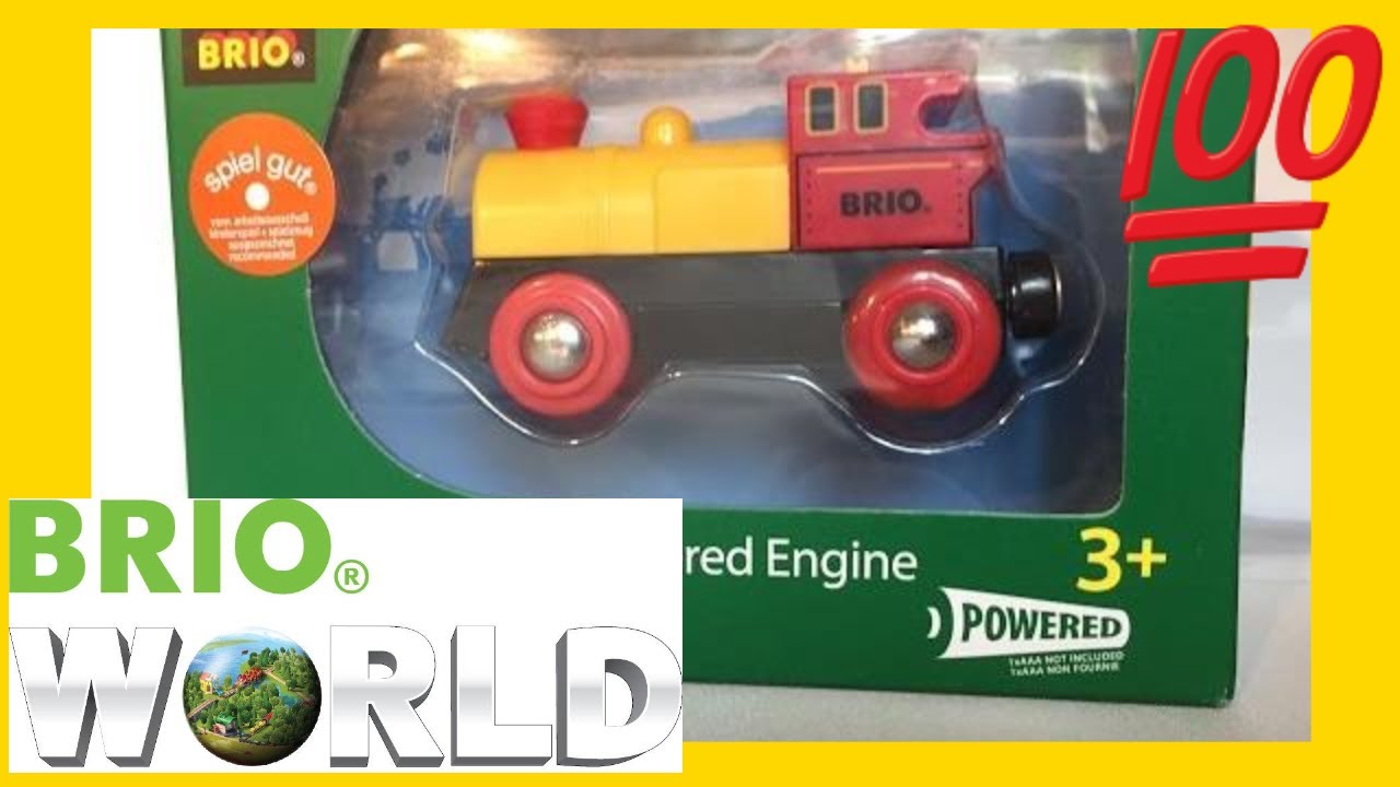 BRIO träleksaker  Brio Eisenbahn Holzspielzeug Brio 33594 Two-way Battery Powered Engine(01998 z se)