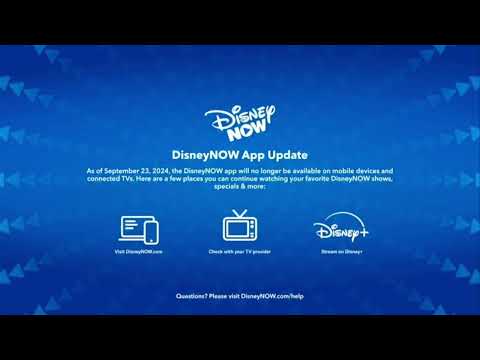 All Disney Apps Shut Down Announcements 