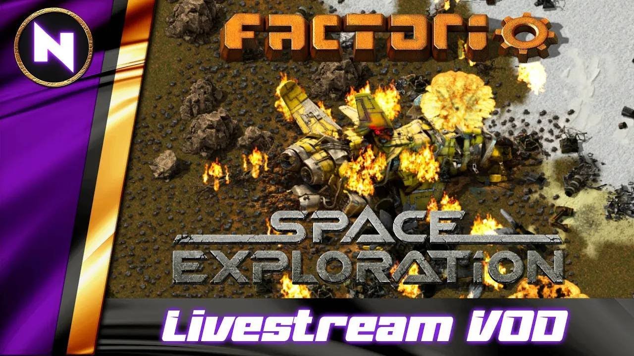 Factorio Space Exploration | 25 | Livestream VOD | 2024-02-04 - YouTube