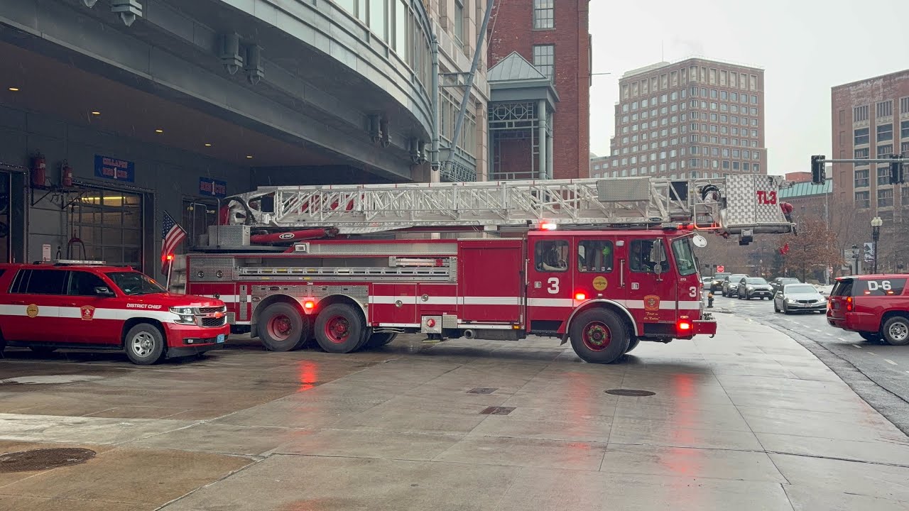 Fire trucks, ambulances and police cars responding BEST OF FEBRUARY 