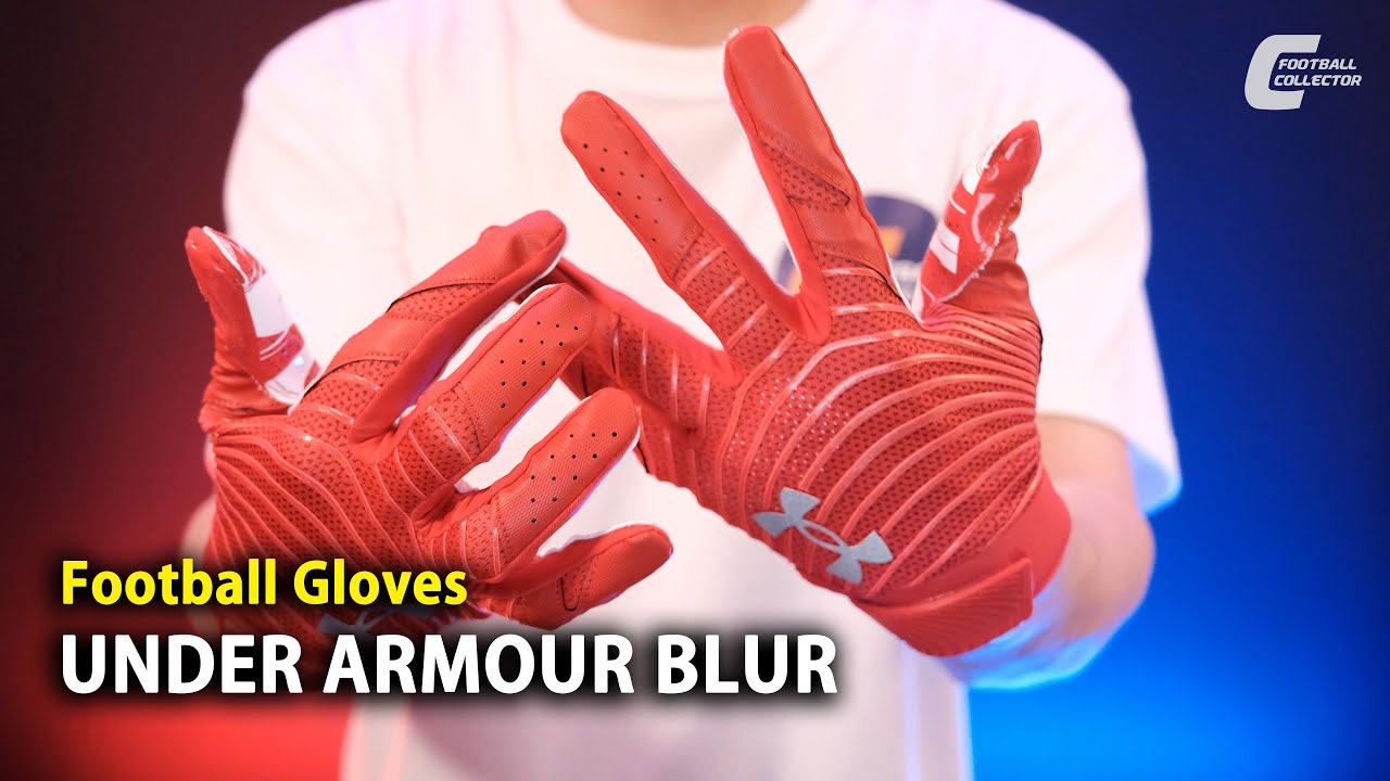 언더아머 블러 미식축구 장갑 // UNDER ARMOUR BLUR FOOTBALL GLOVES YouTube
