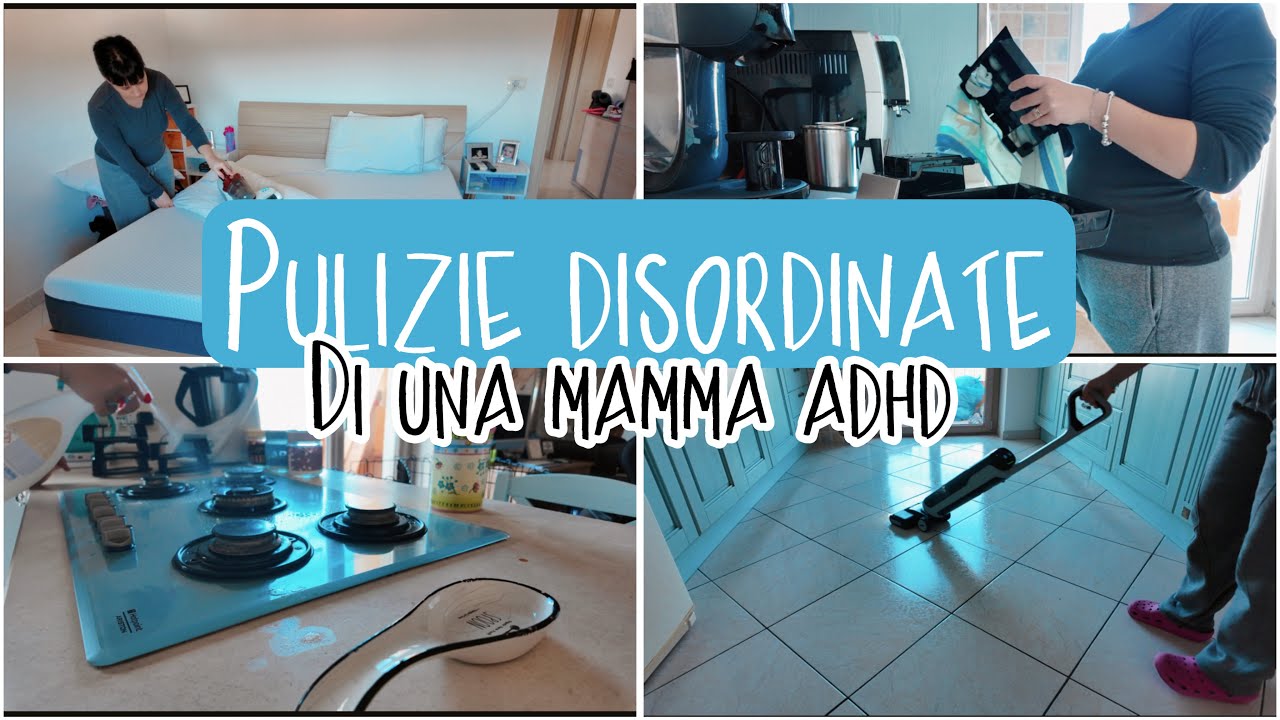 CASA DISORDINATA DI UNA MAMMA ADHD/ PULIZIE E VI SPIEGO COME MI ORGANIZZO! Gabry’s Home