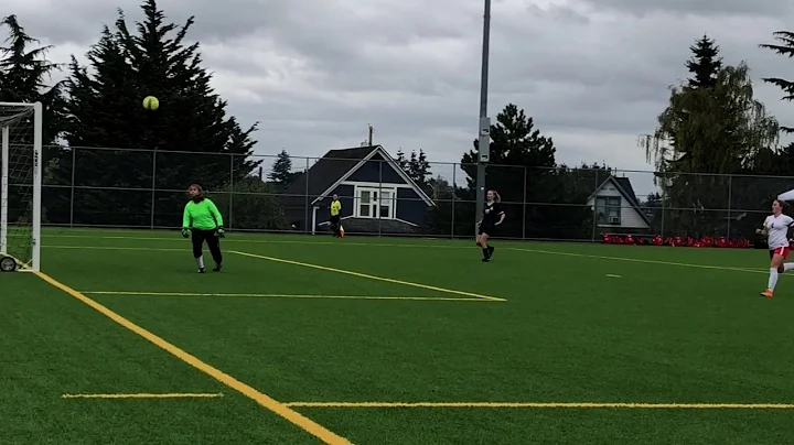 Michaela Curran #5 Black shots and header Everett ...