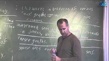 Ehud Friedgut -Analysis of Boolean Functions on Graph Products, Dictatorships and Juntas II