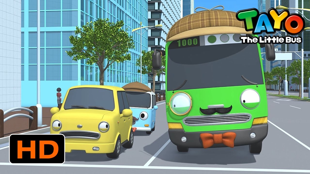 Tayo English Episodes l Rogi is an undercover detective! l Tayo the Little Bus