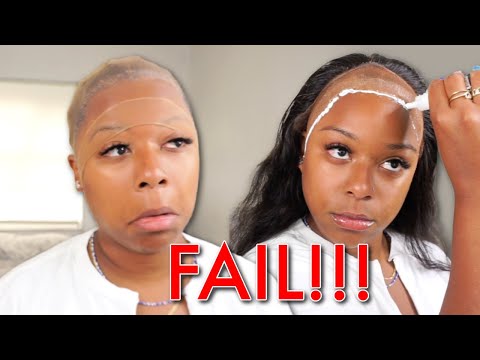 WIG INSTALL FAIL!! | Everything You SHOULDN'T Do When Installing a Wig