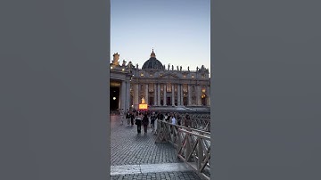 St Peter’s Square, The Vatican