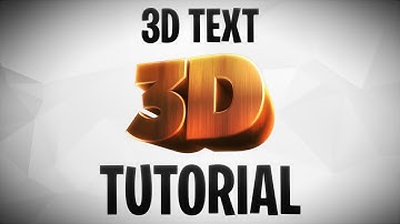 [PHOTOSHOP/C4D] How to make 3D Text for your Fortnite GFX