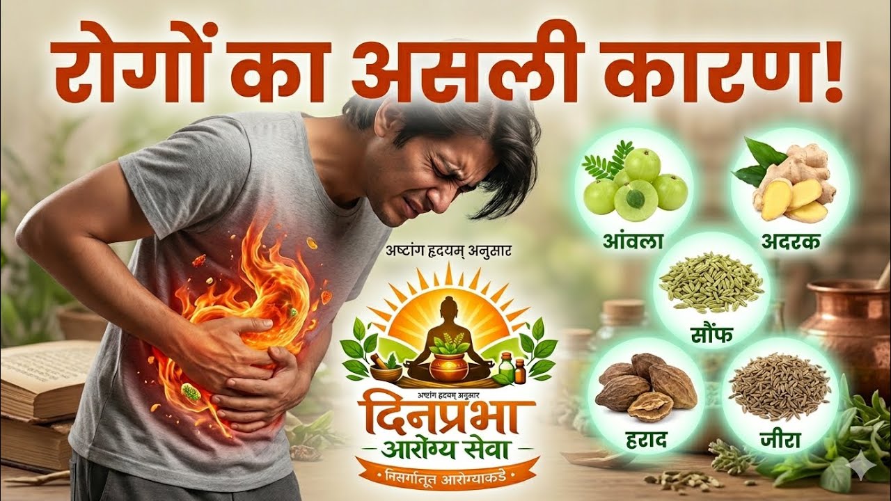 सभी रोगों की असली वजह क्या है? अष्टांग हृदयम् का चौंकाने वाला सत्य..