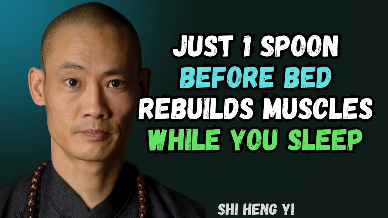 JUST 1 SPOON BEFORE BED REBUILDS MUSCLES WHILE YOU SLEEP-SHI HENG YI