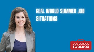 Real World Summer Job Situations (w/Sadie Jones)