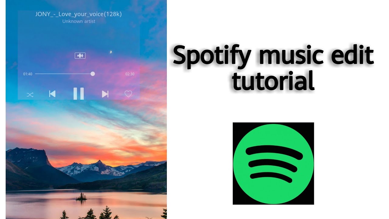 How to add music overlay front your photos with music spotify Dark