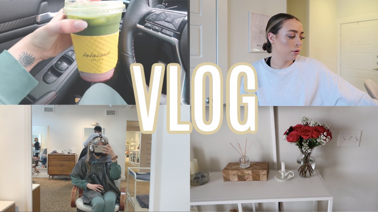 VLOG post grad anxiety/ how i'm feeling, come to the hair salon with