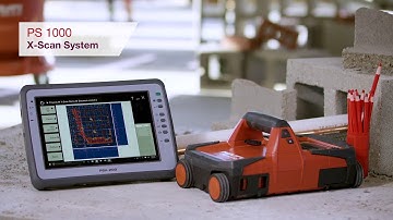 OVERVIEW of Hilti PS 1000 X-scan radar detection system