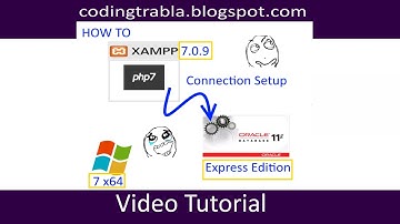 XAMPP 7.0.13 with PHP7 + Oracle 11g Express Edition connection setup on Windows 7 x64 byAO