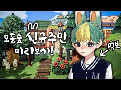 【모동숲 업데이트】 신규주민 미리보기 / 썸넬은 미첼 / Preview of new residents in ACNH どうぶつの森 ポケットキャンプ