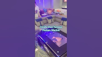 Exploring Foshan Furniture Market  #chinavlog  #foshanfurniturefactory  #travelasia