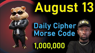 14 August Hamster Kombat Daily Cipher Code Today