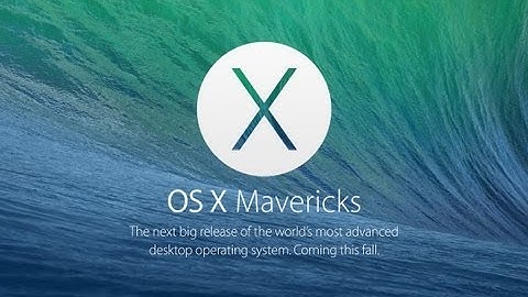 OSX Mavericks Walkthrough : Part 1 Calendar