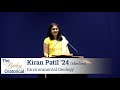 Kiran patil 24  finalist  2023 bailey oratorical