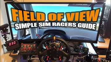 FOV [FIELD OF VIEW] 👀HOW TO SET IT CORRECTLY FOR SIM RACING👀