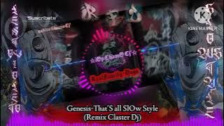 SLOWSLOW_STYLE INDTO-GENESISs ALL(CLASTER DJ REMIX) LENTO VIOLENTO 2025🔥👊♦️
