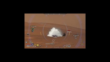 The End of the Red Hovercraft Short #spaceengineers #gaming #escapefrommars