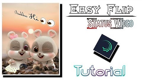 How to create easy flip text status in alight motion pro editing tutorial edit by technical afshan