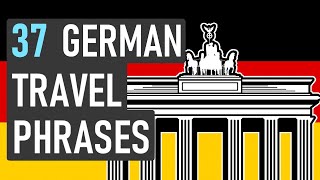 37 MUST-KNOW German Travel Phrases ✈️👍