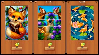 Slide Puzzle: Jigsaw Fun Mobile Game | Gameplay Android screenshot 2