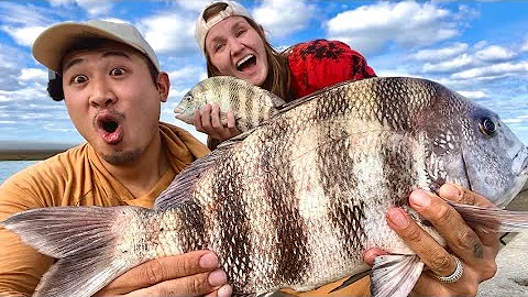 Florida’s MOST CHALLENGING Fish to Catch? | Sheepshead Fishing Methods